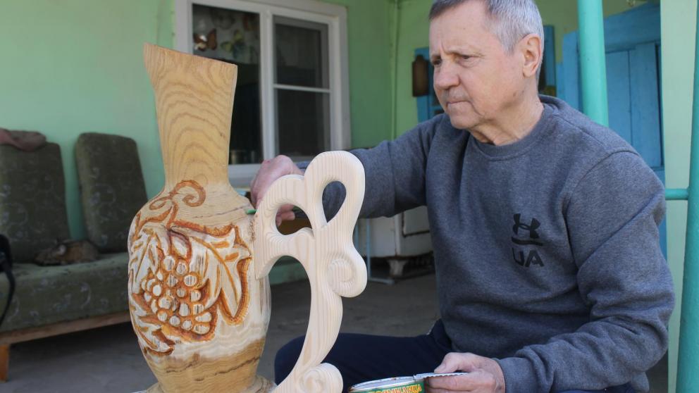 Умелец из Нефтекумска создаёт уникальные изделия из дерева