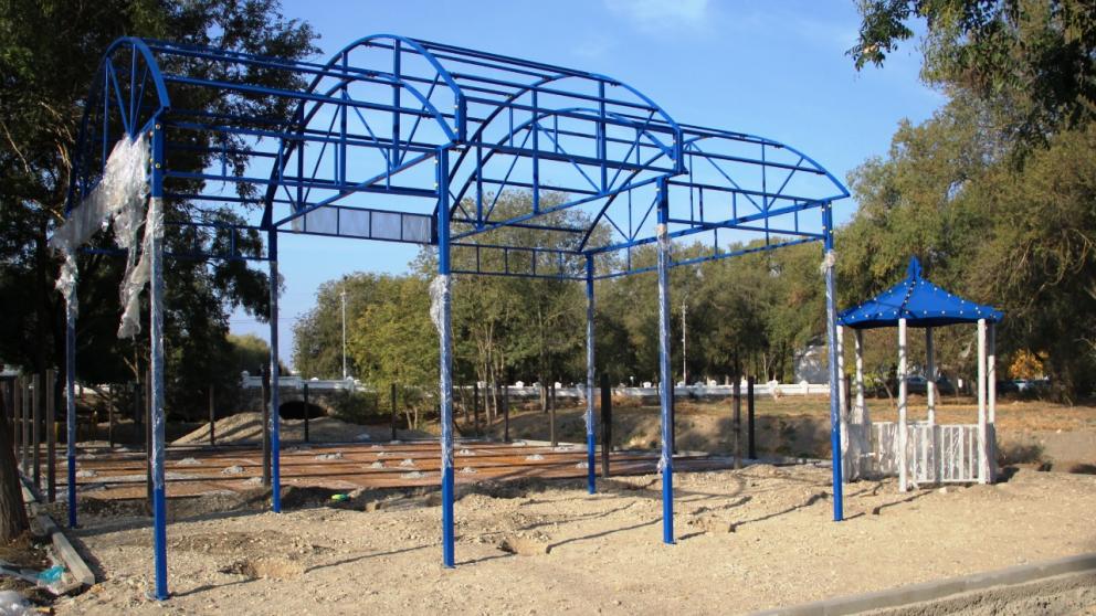 В Благодарном благоустраивают набережную реки Мокрая Буйвола