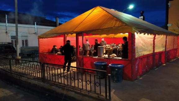 В Кисловодске установили «Шатёр Рамадана»