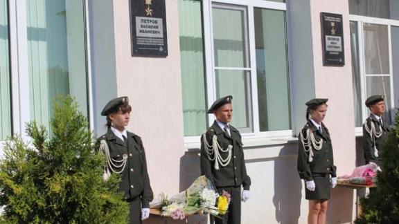 В Новоселицком районе открыты мемориальные доски Героям Советского Союза