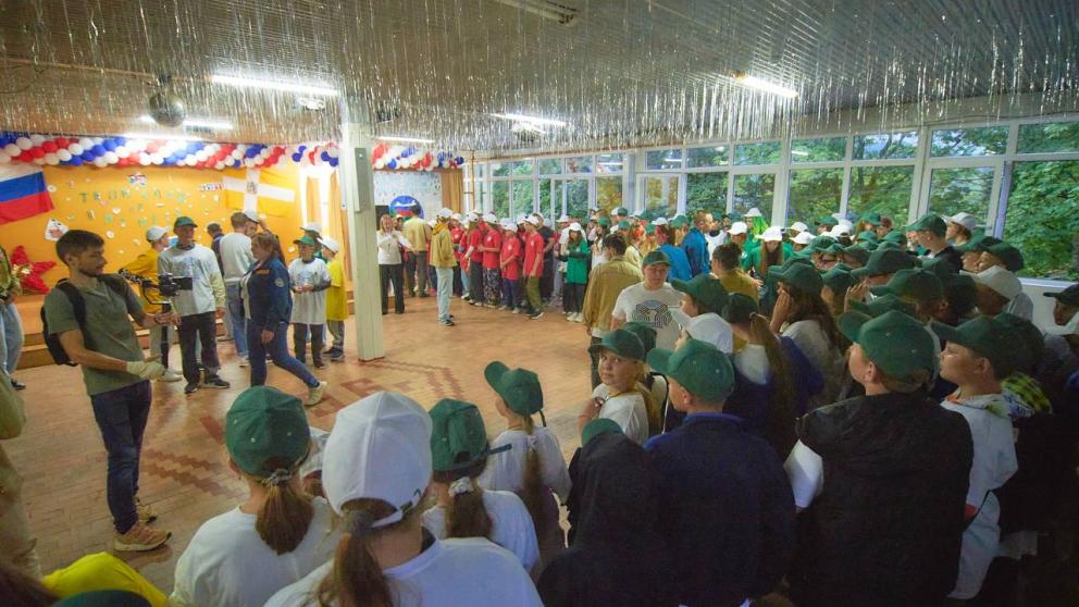 Более 80 школьников из Запорожья прибыли на отдых в экопарк Кисловодска