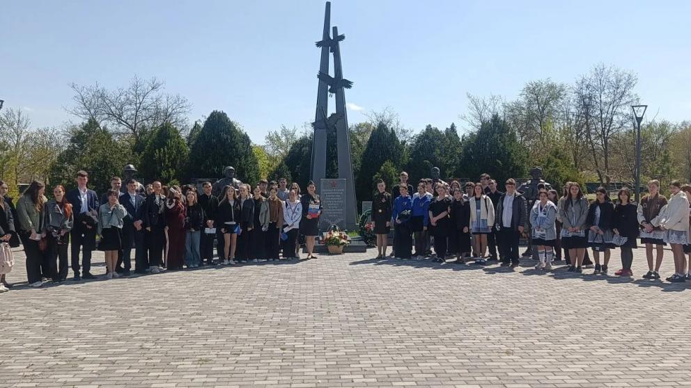 Школьники Зеленокумска прошли «Маршрут исторической памяти»