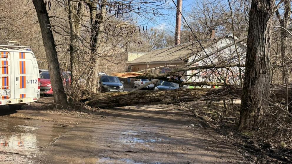 В Ставрополе устранили последствия февральского шторма