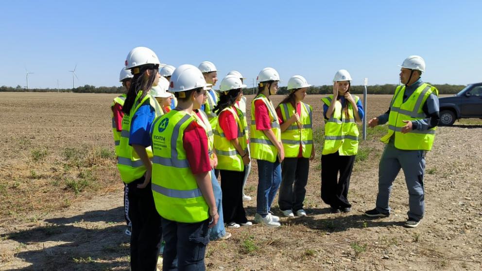 Школьники Ставрополья узнали, как ветер становится энергией