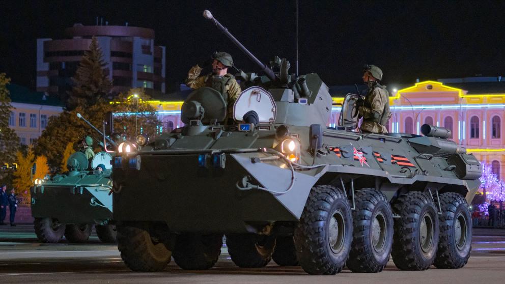 Центр Ставрополя перекроют из-за репетиции парада Победы