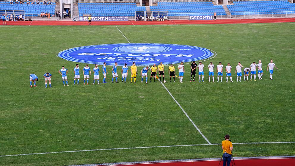 Ставропольские динамовцы второй год подряд пробились в элитный раунд Кубка России по футболу