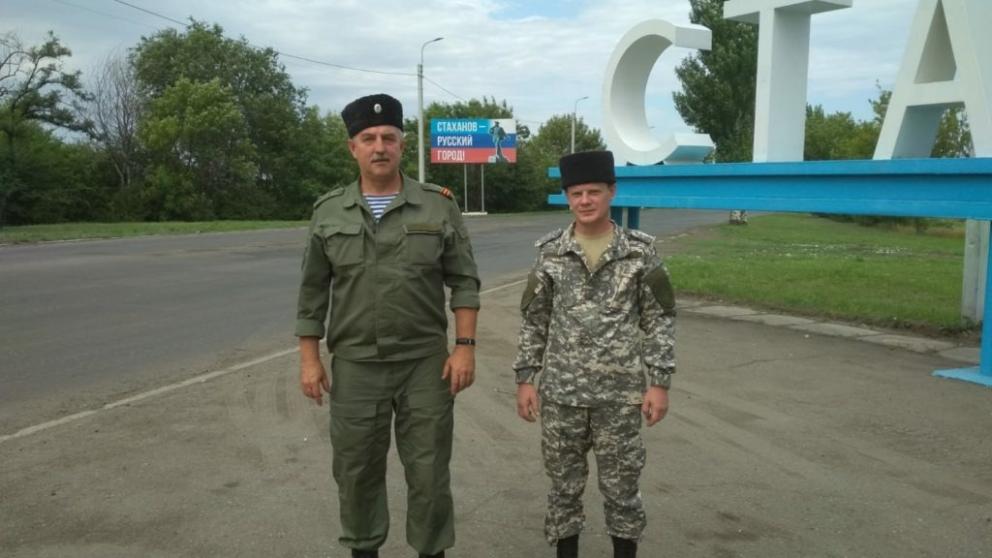 Ипатовские казаки доставили гуманитарную помощь жителям Антрацита