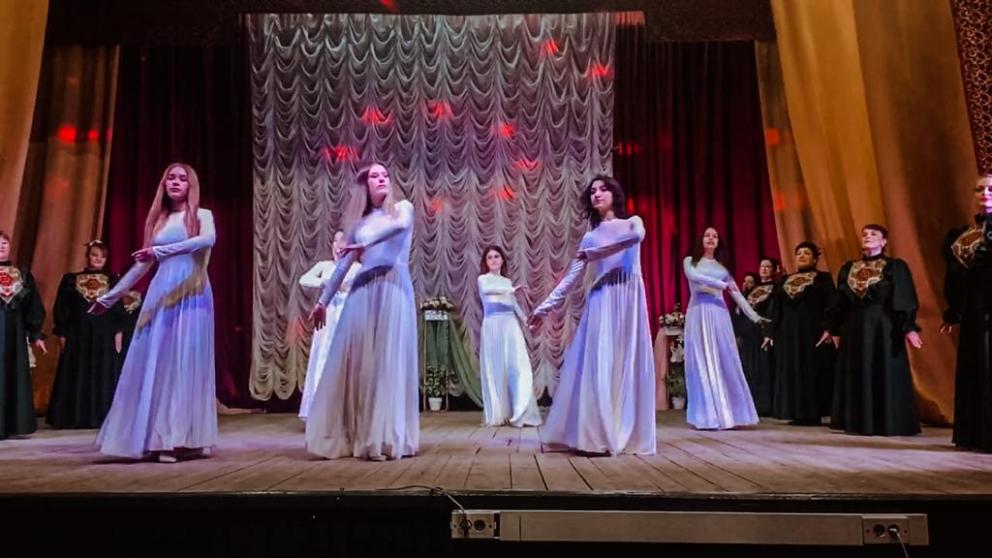 Благотворительный концерт в поддержку Донбасса прошёл в селе Тугулук на Ставрополье