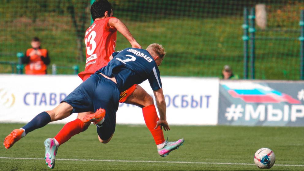 Футболисты пятигорского «Машука-КМВ» проиграли кировским динамовцам