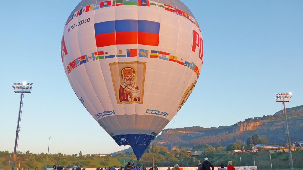 Самый большой в мире аэростат «Россия» поднимется в стратосферу