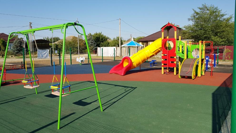 В Ипатовском округе Ставрополья создают спортплощадки