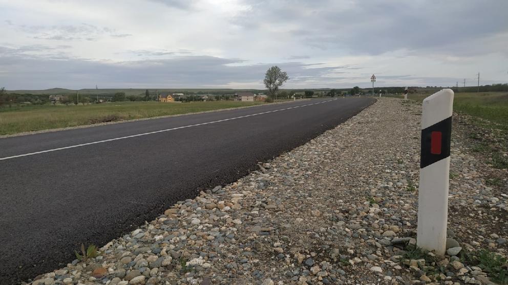 На Ставрополье дорогу к хутору Садовому обновили в рамках нацпроекта
