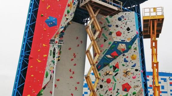 На новом скалодроме Кисловодска будут тренировать будущих чемпионов