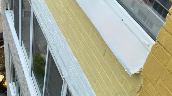 В Ставрополе улучшили фасад дома по просьбе матери участника СВО