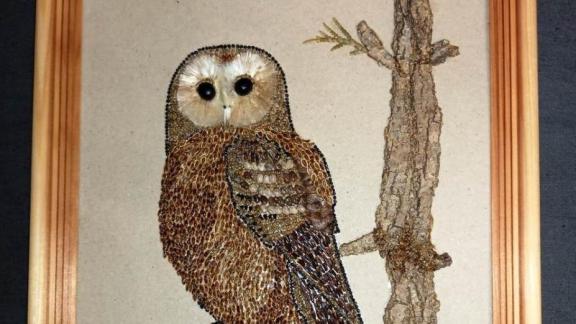 Мастерица из села Верхнерусского представляет свой взгляд на мир пернатых