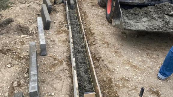 В Георгиевском округе благоустройство пешеходной зоны выполнили на 50 процентов