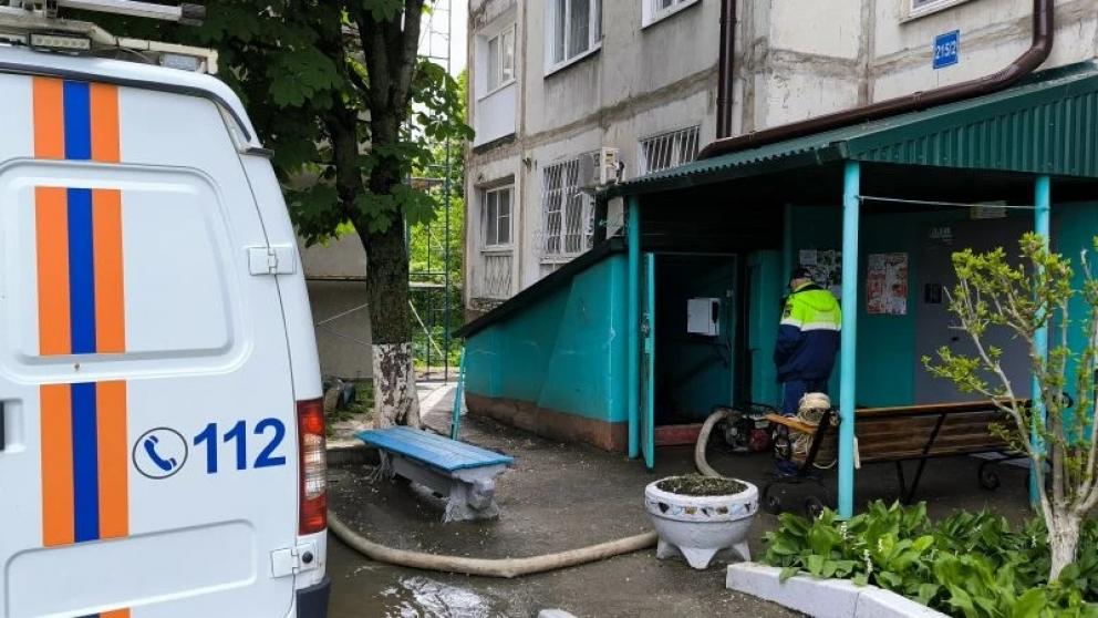 Ставрополь борется с последствиями непогоды