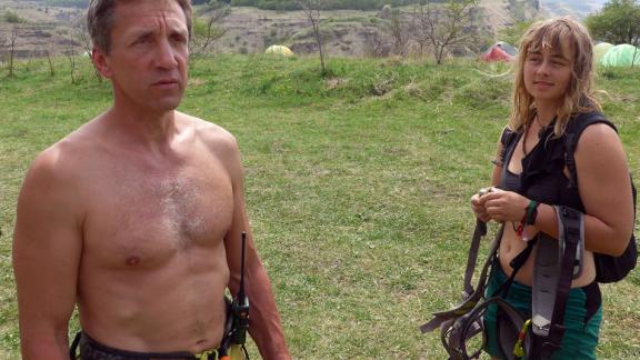 Новый рекорд России по хайлайну установлен на фестивале в Кисловодске