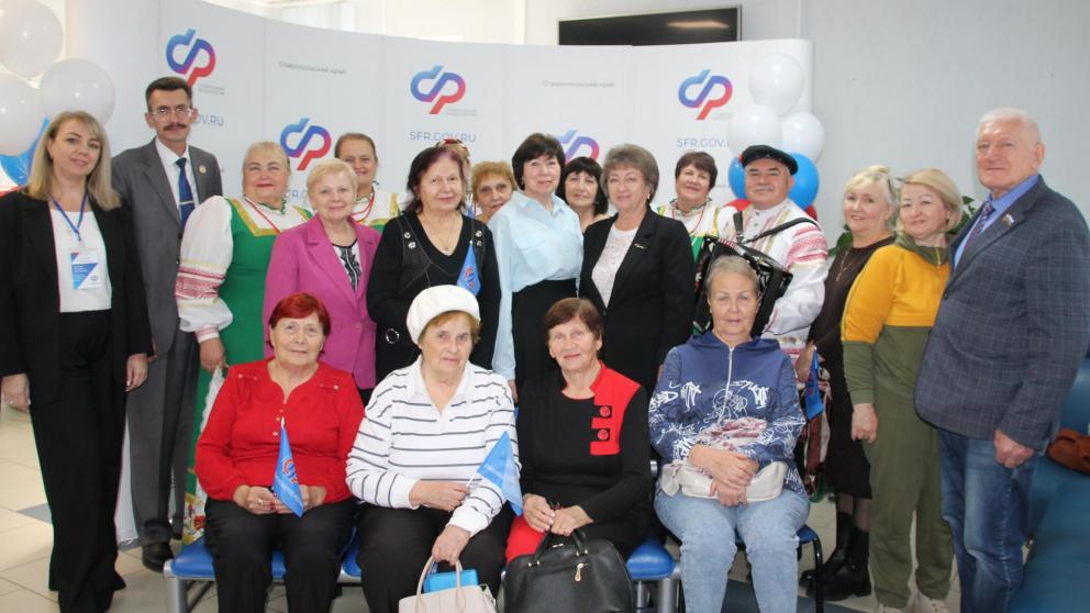 Старшее поколение Изобильного получило возможность активного общения