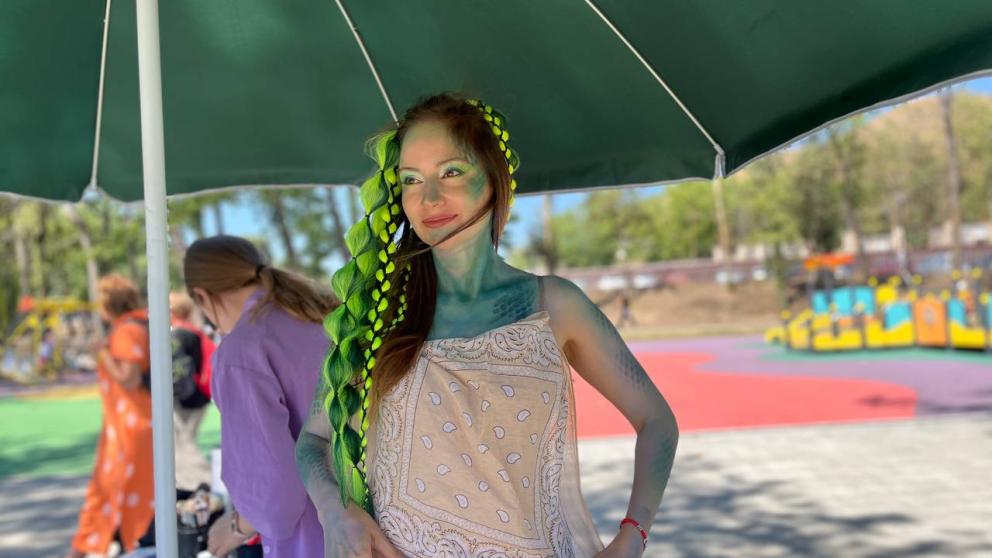 Победительница конкурса по боди-арту в Кисловодске получит смартфон