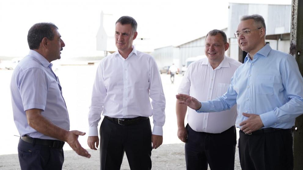 Губернатор Владимиров представил вице-премьеру РФ Патрушеву потенциал АПК Ставрополья