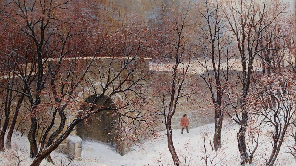 Выставка пятигорского художника открылась в Картинной галерее пейзажей Гречишкина