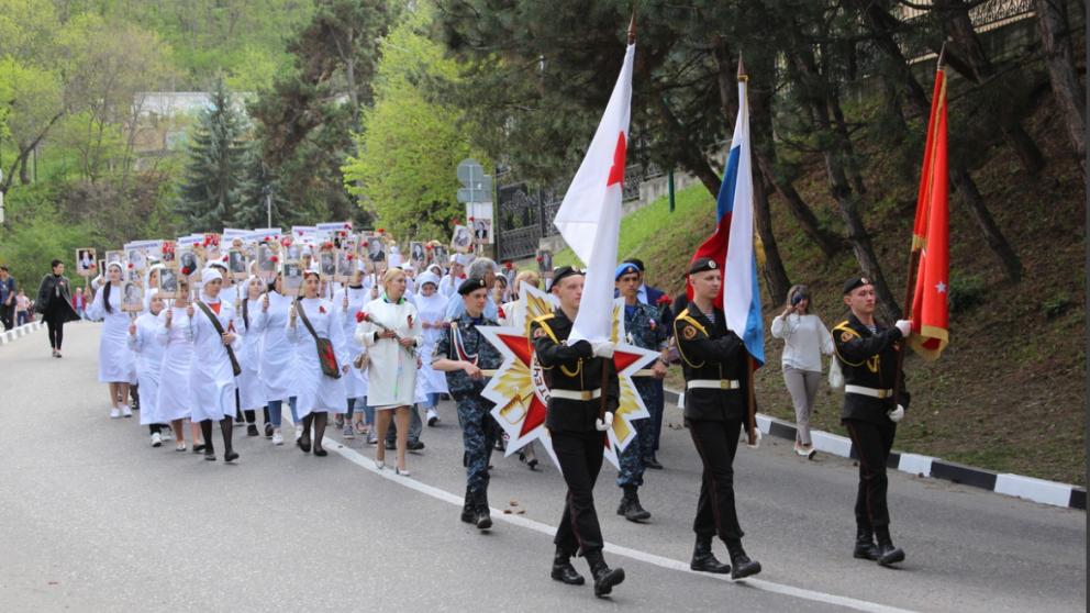 Бессмертный медицинский полк пройдёт в Кисловодске накануне Дня Победы