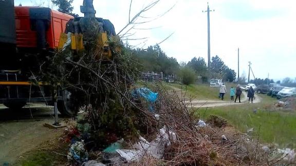 Тысячи кубометров мусора ликвидированы в ходе апрельской уборки на юге Ставропольского края