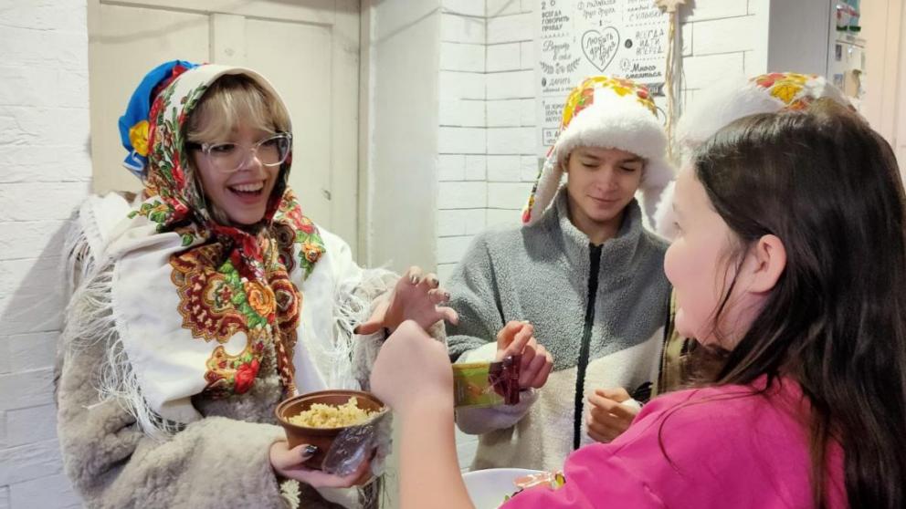 Рождественские колядки провели в Кочубеевском округе Ставрополья