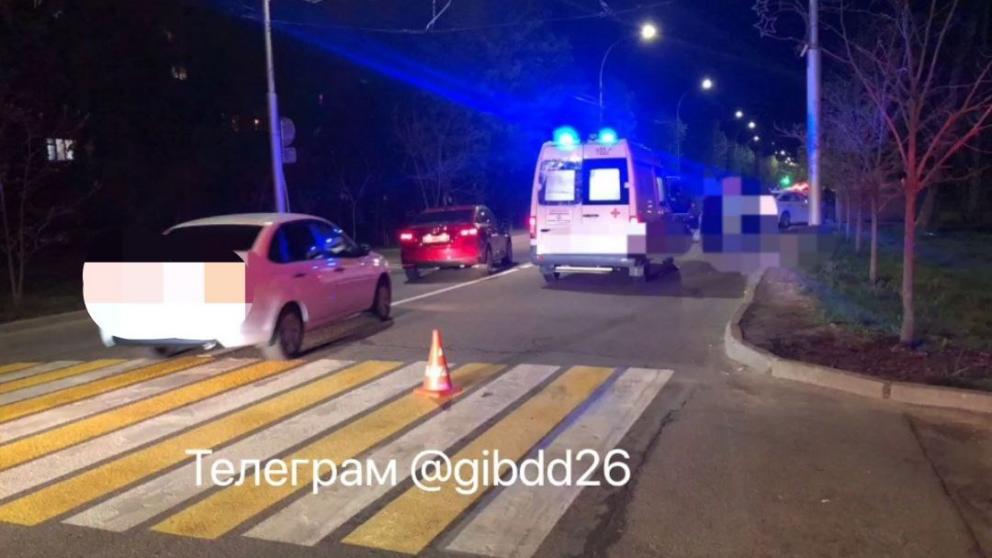 В Ставрополе водитель иномарки насмерть сбил пенсионерку на пешеходном переходе