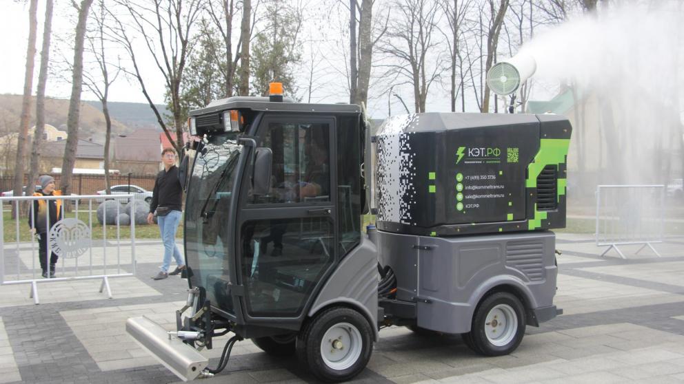 На Ставрополье стартовал пилотный проект по внедрению коммунальной техники на электрической тяге