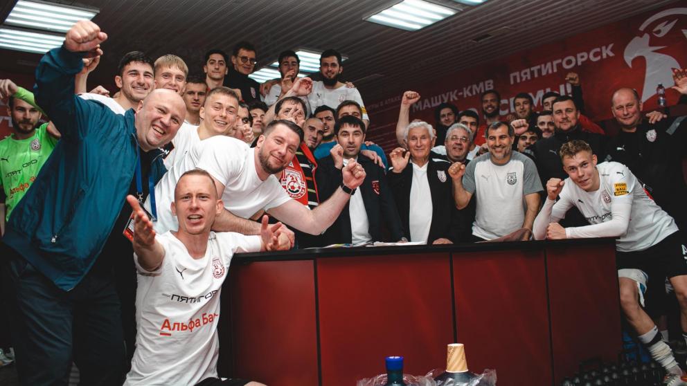 Футболисты «Машука-КМВ» в Пятигорске разгромили визитёров из Москвы