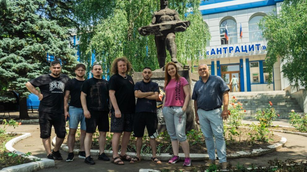 Артисты из Ставрополя дали концерт в городе Антрацит