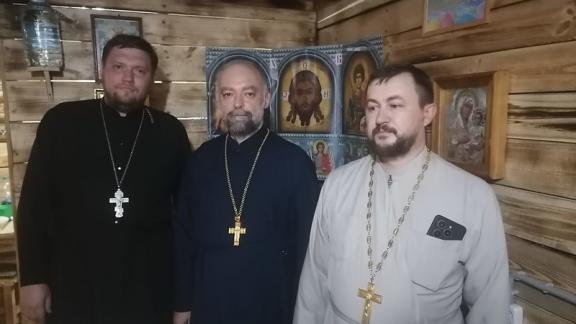 У бойцов в зоне СВО побывали ставропольские священники