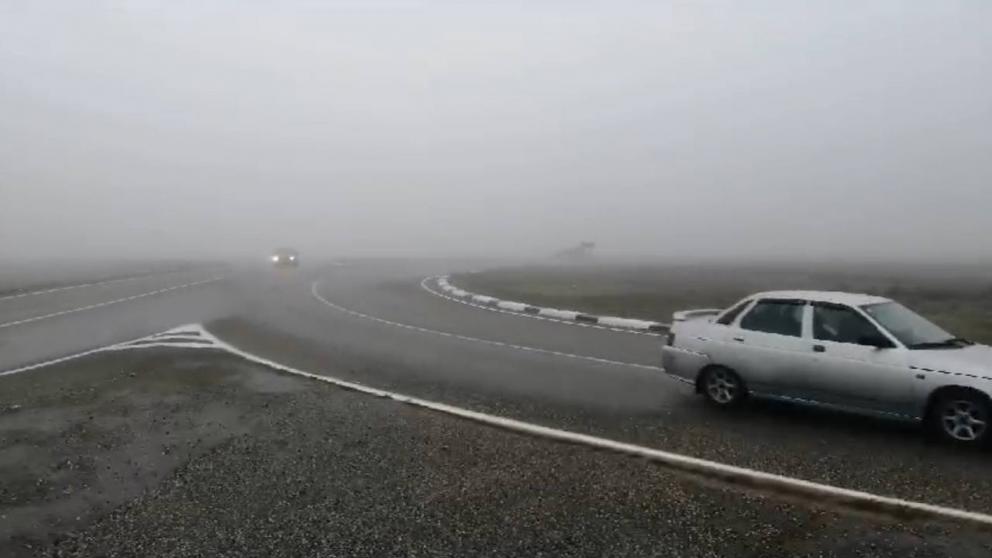 Водителей предупредили о сильном тумане в Курском округе Ставрополья