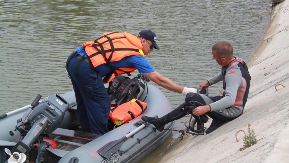 Сильное течение Кубани едва не погубило мужчину в Невинномысске