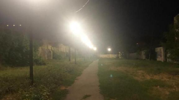 Еще 11 новых фонарей зажглись в Ставрополе