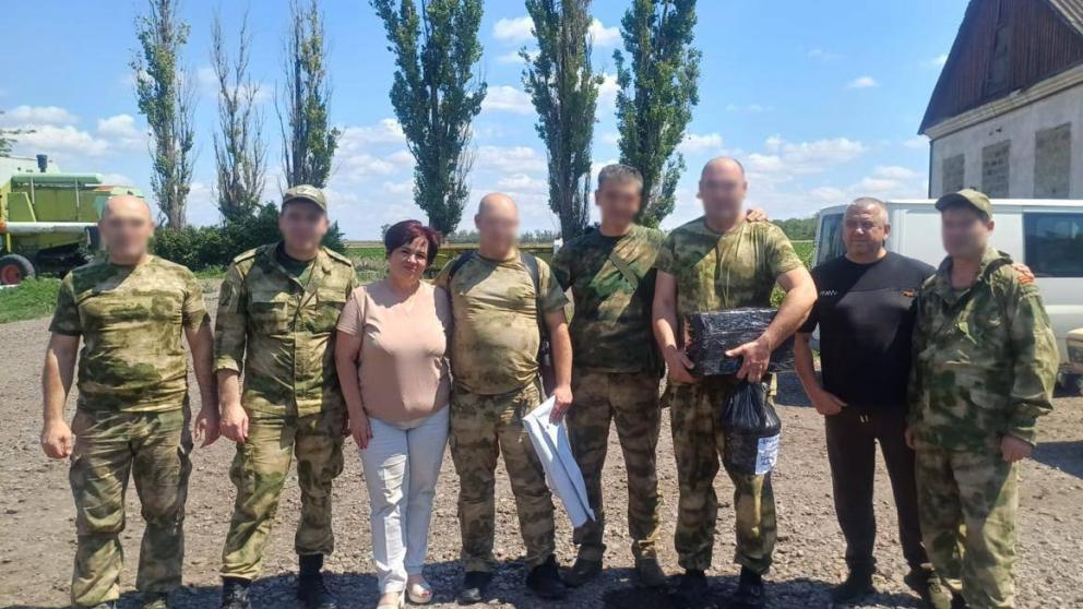 Гуманитарный груз в зону СВО доставили из Андроповского округа