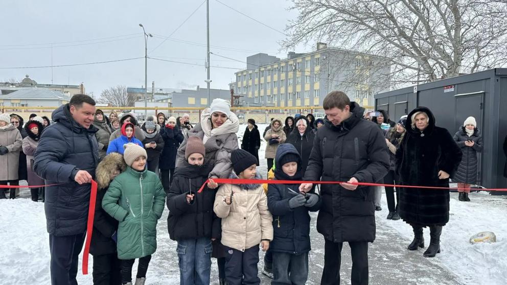 В Зеленокумске открыли два спортивных объекта