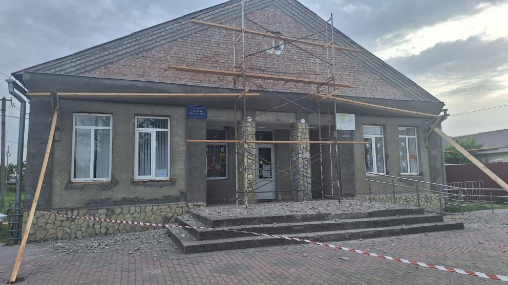 В посёлке Нижнеподкумском на Ставрополье обновят фасад Дома культуры