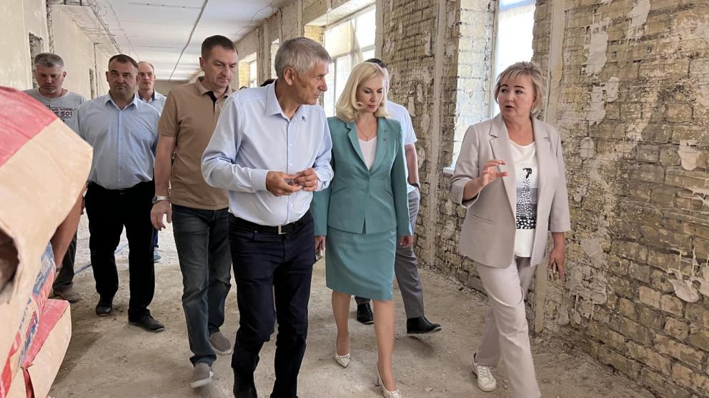 В 25-й гимназии Ставрополя капремонт завершат раньше срока