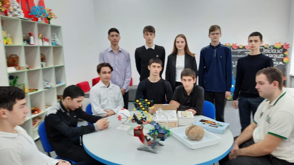 О значимых открытиях российской науки говорили в «Точке роста» Арзгирского округа