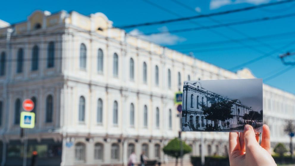 Облик военного и современного Ставрополя соединили в фотопроекте