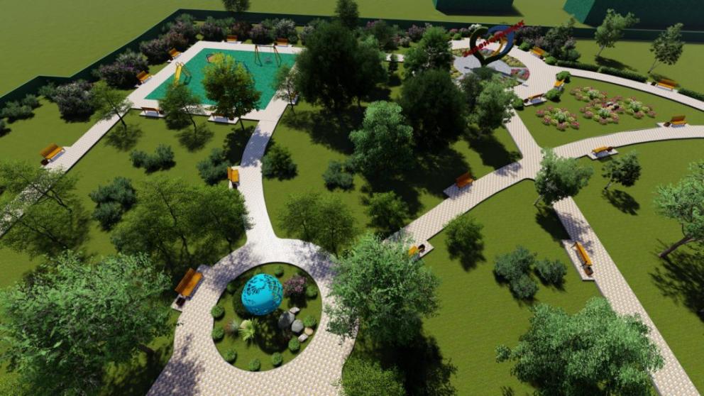 Парк Зеленокумска украсят новые металлические скульптуры