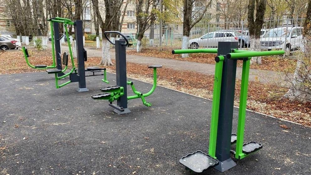 В Ставрополе по просьбе жителей установили антивандальные тренажёры