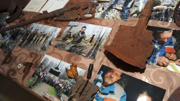 Поисковый отряд ставропольских школьников нашел два жетона солдат Великой Отечественной войны