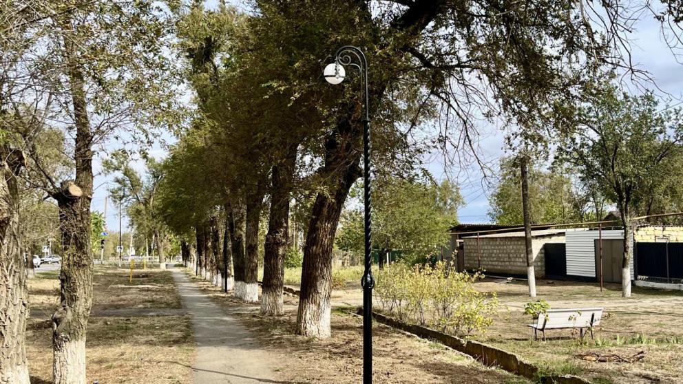 Жители села Дивное добились установки современного освещения