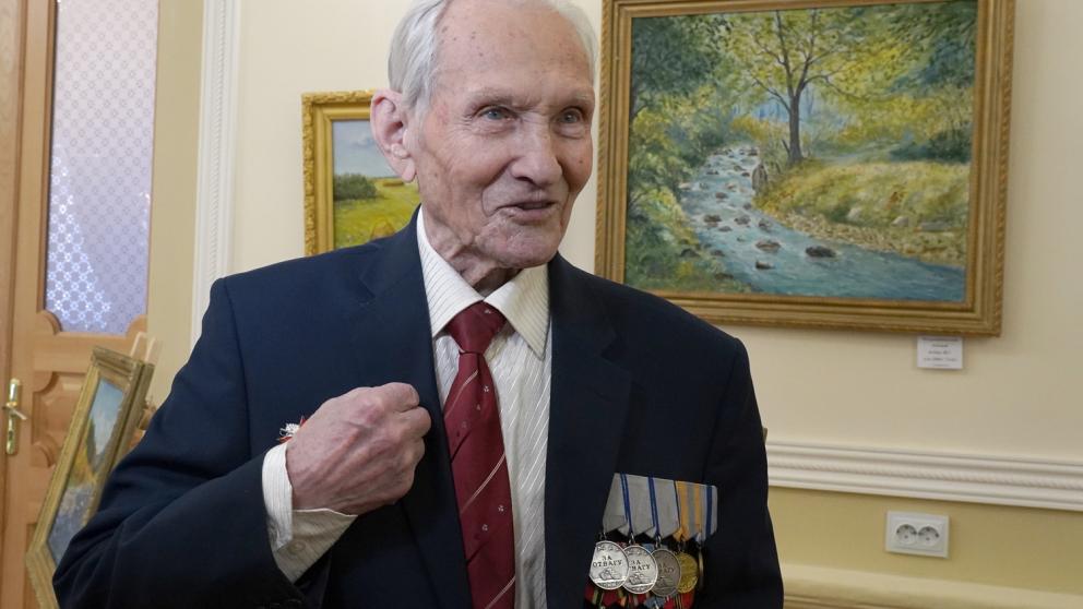 Как ставропольский фронтовик Яков Асберг стал художником и поэтом