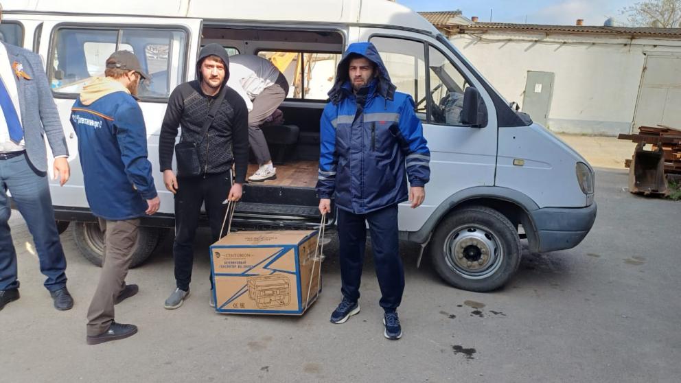 Благодарненский округ отправил полторы тонны гуманитарной помощи в Дагестан