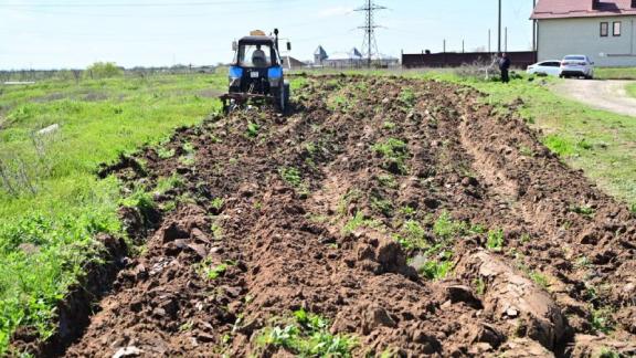 В Будённовском округе Ставрополья создают минерализованные противопожарные полосы 